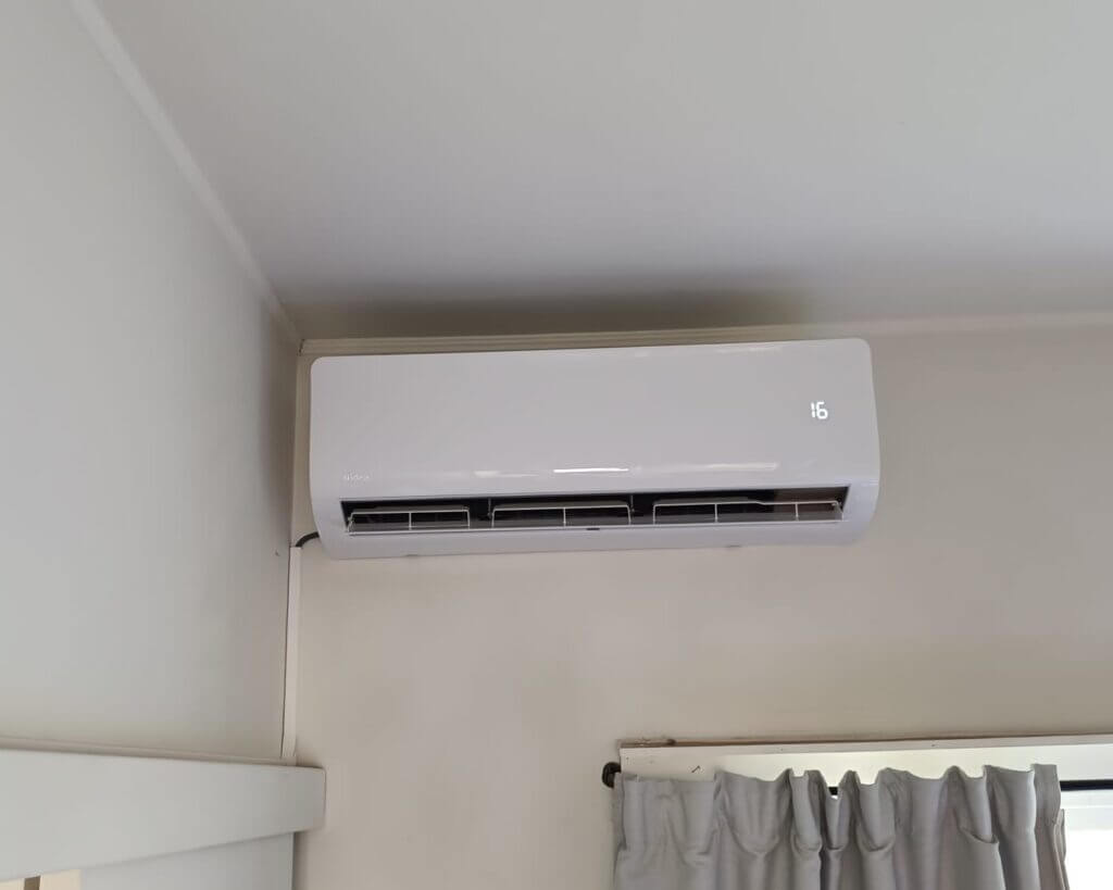 Airco installatie door Loodgieterij Patsan