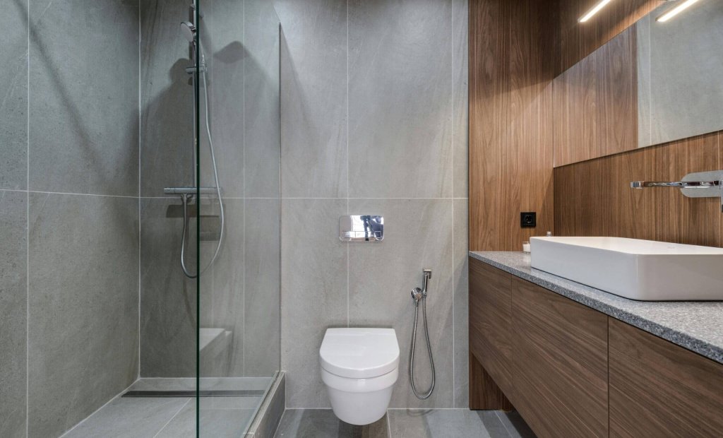 Sanitaire installatie eindresultaat